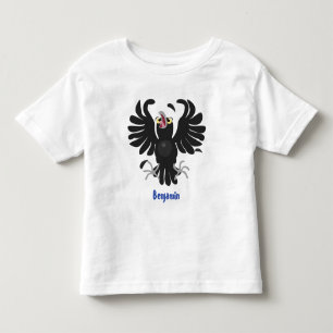 Lustigt galna tecknader av kråkans korv t shirt