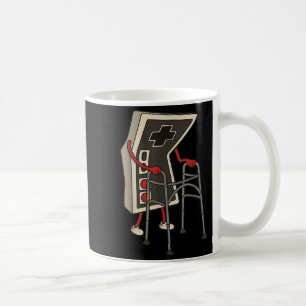 Lustigt gammalt spel Retro 80s 90s videospelsverkt Kaffemugg