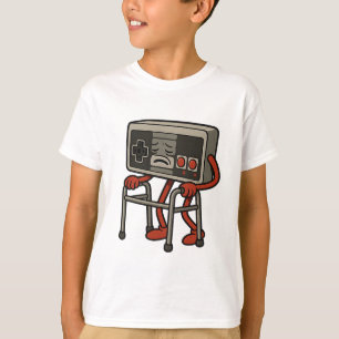 Lustigt gammalt spel Retro 80s 90s videospelsverkt T Shirt