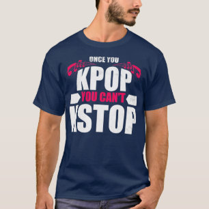 Lustigt Gång Du KPop You Cant KStop KPop Music T Shirt
