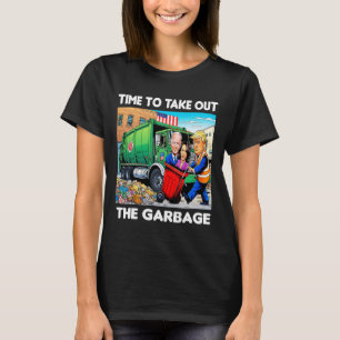 Lustigt Garbyge för trumman 2024 - tid att ta ut T Shirt