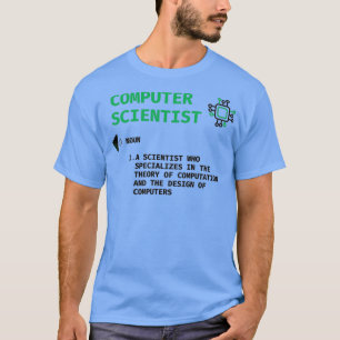 Lustigt gåva från datorforskare t shirt
