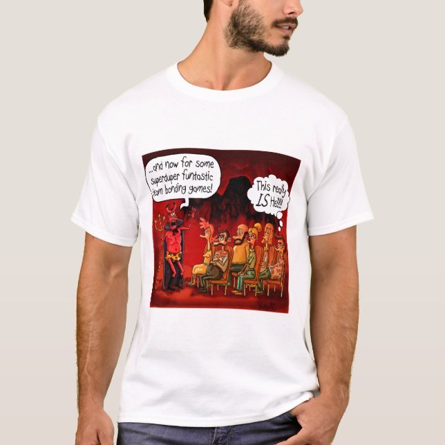 Lustigt gåva till medarbetare. t shirt (Framsida)