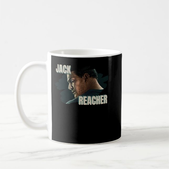 Lustigt gåvor till Jack Reacher the Ripper Capture Kaffemugg (Vänster)