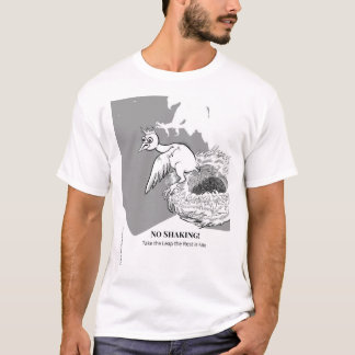 Lustigt Ge Me Courage för killar T-Shirt