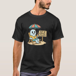 Lustigt Ghost Beach Meme Out Art Art T Shirt