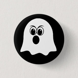 Lustigt Ghost emoji! Knapp