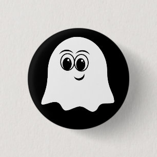 Lustigt Ghost emoji! Knapp