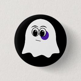 Lustigt Ghost emoji! Knapp