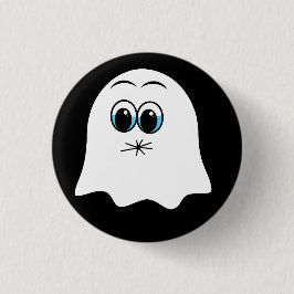 Lustigt Ghost emoji! Knapp