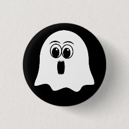 Lustigt Ghost emoji! Knapp