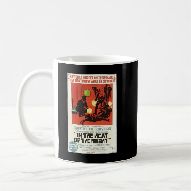 Lustigt gift för den heta gamla filmfilmen Heat Mo Kaffemugg (Vänster)