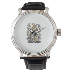 lustigt giraffeltrumma armbandsur