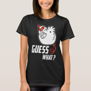 Lustigt gissar vad kyckling knullar! Funny Farm Ch T Shirt