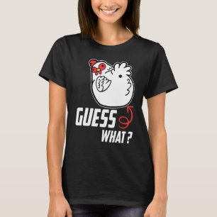 Lustigt gissar vad kyckling knullar! Funny Farm Ch T Shirt