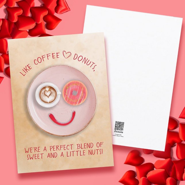 Lustigt glad Alla hjärtans dag Julkort (Funny Happy Valentine's Day Holiday Card)
