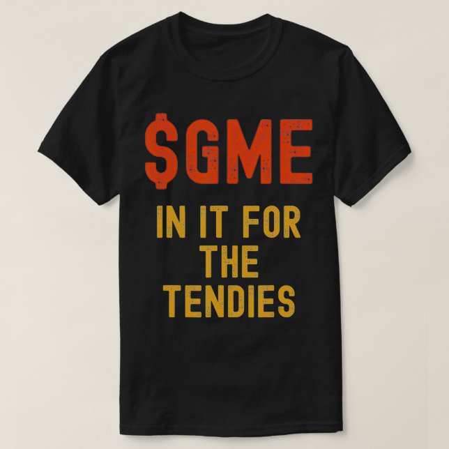 Lustigt GME-stenk, på Tendensen T Shirt (Design framsida)