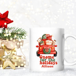 Lustigt Gnome för Helgdagarna Jul Kaffemugg