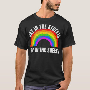 Lustigt gö i gatan i Lakan Gay Pri T Shirt