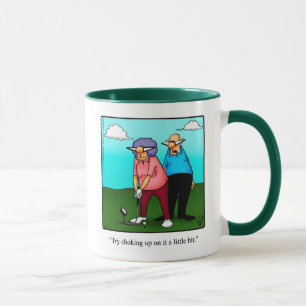 Lustigt Golf Humor Mugg för henne