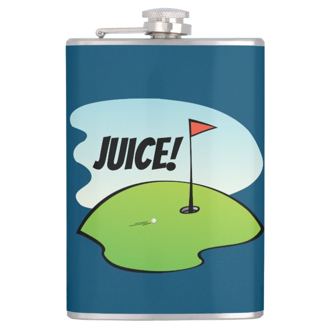 Lustigt Golf Juice Birdy Firande Modern Fickplunta (Framsidan)