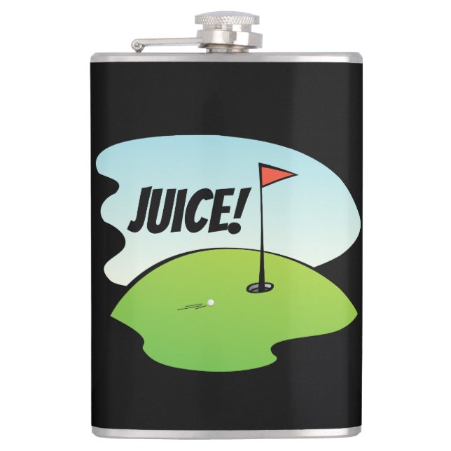 Lustigt Golf Juice Birdy Firande Modern Fickplunta (Framsidan)