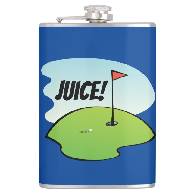 Lustigt Golf Juice Birdy Firande Modern Fickplunta (Framsidan)