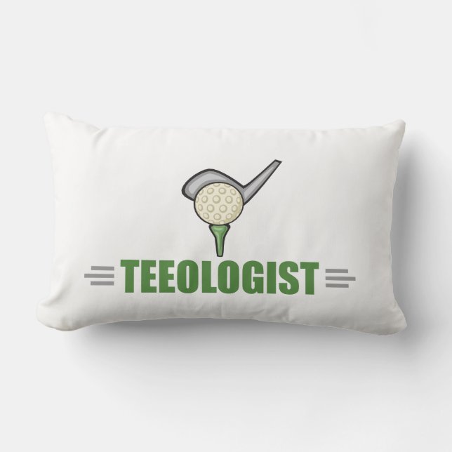 Lustigt Golf Lumbarkudde (Framsida)