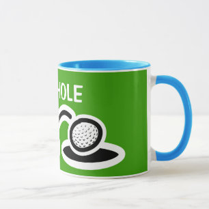 Lustigt golf mugg 19:e hål