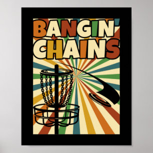 Lustigt golf Player säger att jag Bangin Chains Poster