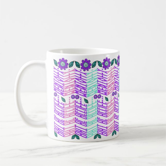 Lustigt Gömt meddelande Kaffemugg (Vänster)