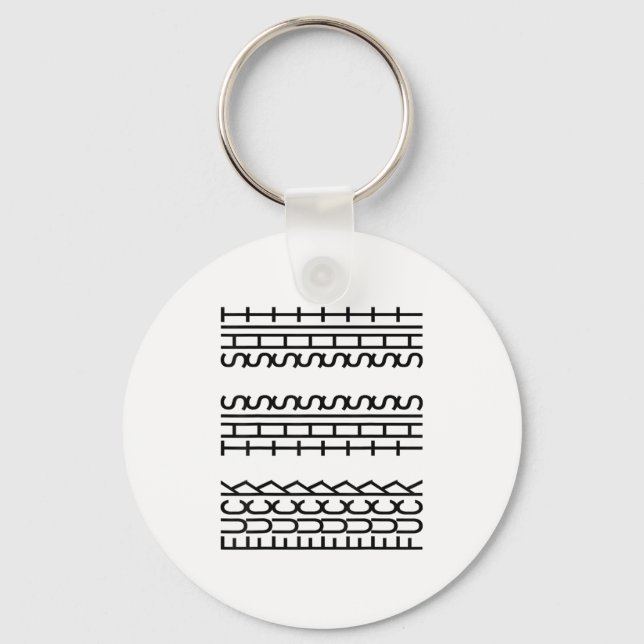 Lustigt Gömt Message White Elephant Gifts for Adul Nyckelring (Framsida)