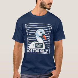 Lustigt Goose Har till Fånig T Shirt