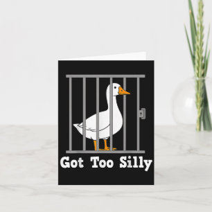 Lustigt Goose Memors Har till Fånig Humor För mana Kort