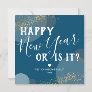 Lustigt Gott nytt år eller Är det Julkort