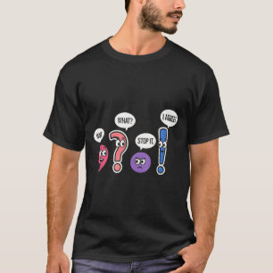 Lustigt Grammar Teacher väntar på vad som stoppar T Shirt