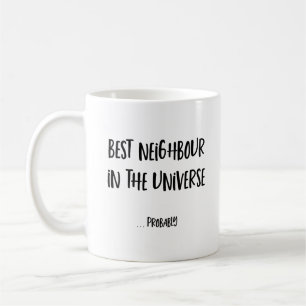 Lustigt granne mugg-gåva kaffemugg