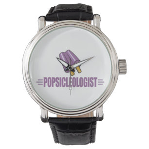 Lustigt Grape Popsicle Älskare Armbandsur