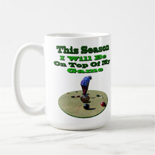 Lustigt Gräsmatta Bowls ska vara på ditt spel. Kaffemugg