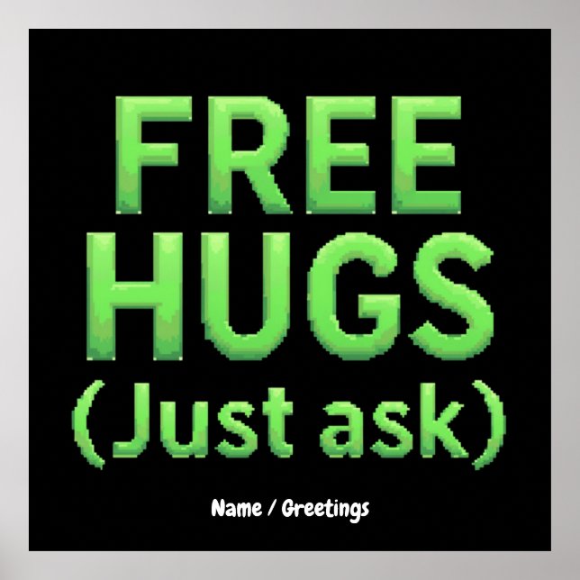 Lustigt gratis hytter bara fråga familjen Sarcasti Poster (Framsidan)
