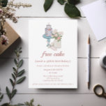 Lustigt gratis kummelkvinnor 40:e födelsedagen inbjudningar<br><div class="desc">Med en vacker,  illustrerad blomma,  Mason burk och födelsedagstårta är dessa minimalistiska inbjudningskort ett lustigt sätt för gästerna i inbjudan att gå till firande på 40-årsdagen.</div>
