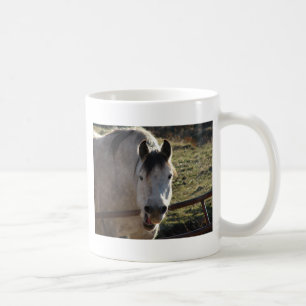 Lustigt Grått Mare Kaffemugg