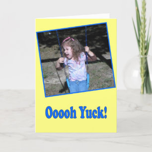 Lustigt Grattis på födelsedagen-kort "Jag ser gaml Kort