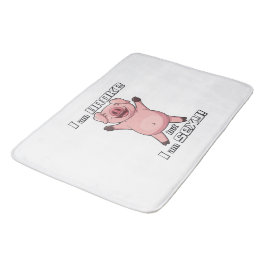 Lustigt Gris Fattig sex - Bath Mat Badrumsmatta