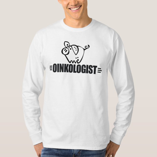 Lustigt Gris Tee (Framsida)