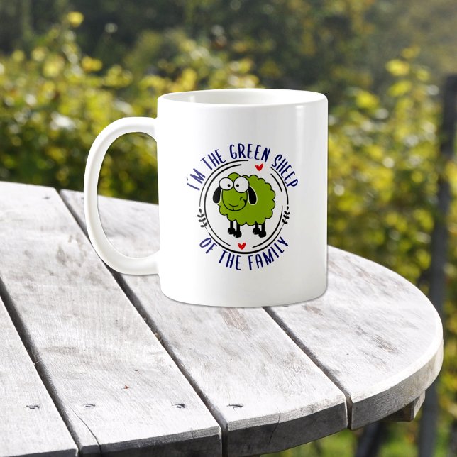 Lustigt Grönten får familjen, Grönten Kaffemugg (Skapare uppladdad)