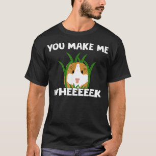 Lustigt Guinea Gris T du gör mig till Wheek Shirt