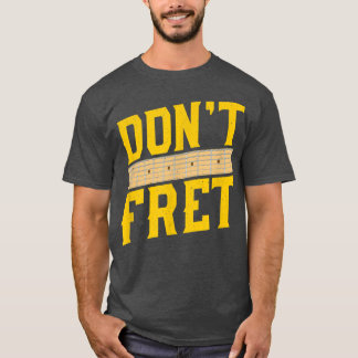 Lustigt Guitar Don Fret Vintage Music T Shirt