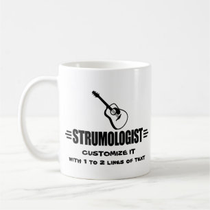 Lustigt Guitar Kaffemugg