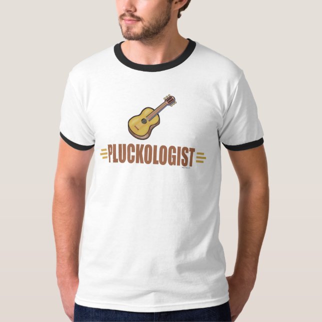 Lustigt Guitar Tee (Framsida)